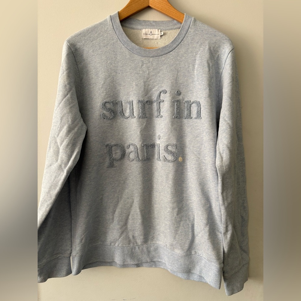 Cuisse De Grenouille Surf in Paris Sweatshirt, Unisex